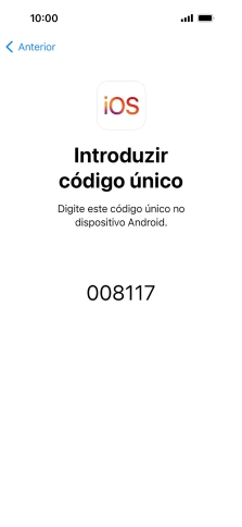 Siga as indicações no ecrã e na app 