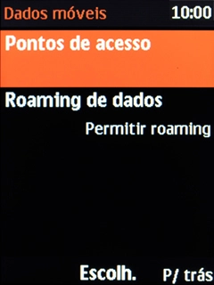 Escolha Pontos de acesso.