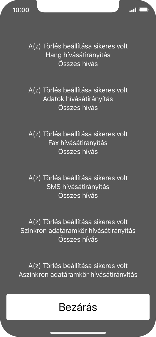 Válaszd a Bezárás lehetőséget.