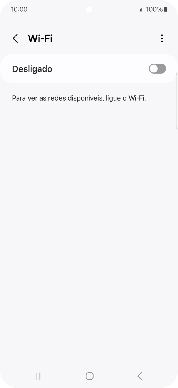 Prima o indicador para ativar a função.