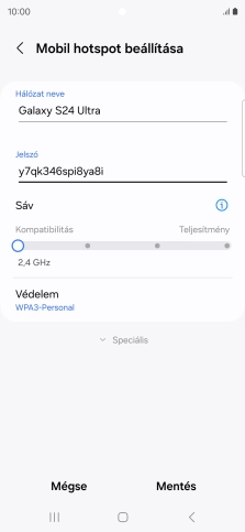 Válaszd a Mentés lehetőséget.