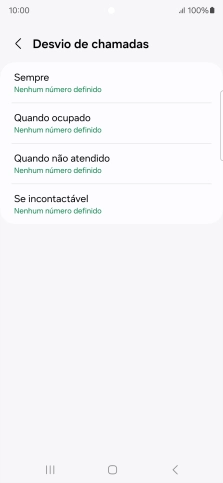 Prima a tecla de início para terminar e voltar ao ecrã inicial.