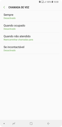 Prima a tecla de início para terminar e voltar ao ecrã inicial.