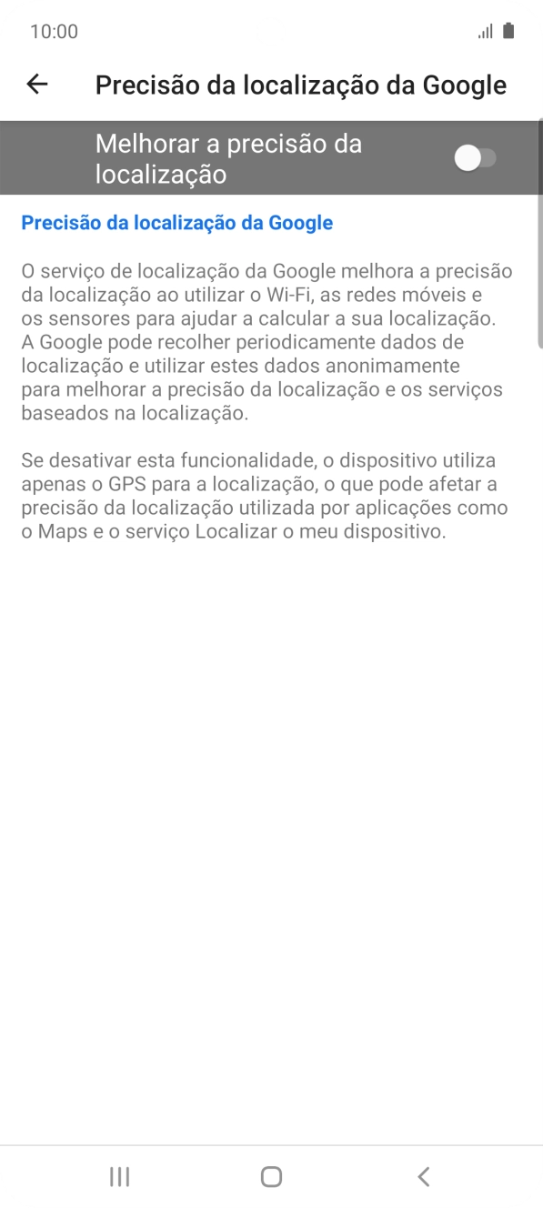 Se premir o indicador junto a 