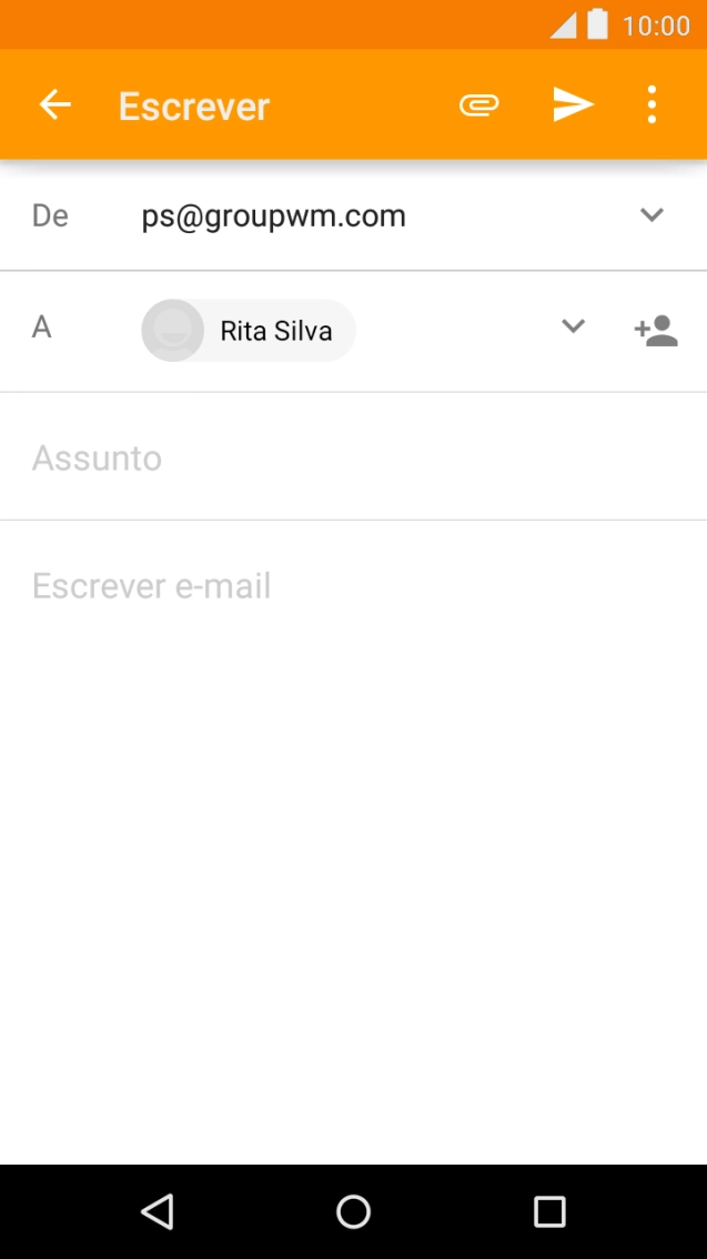 Prima Assunto e introduza o assunto pretendido.
