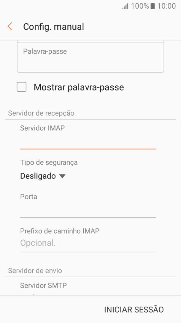 Prima a lista suspensa sob 