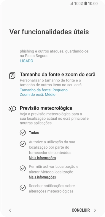 Prima CONCLUIR.
