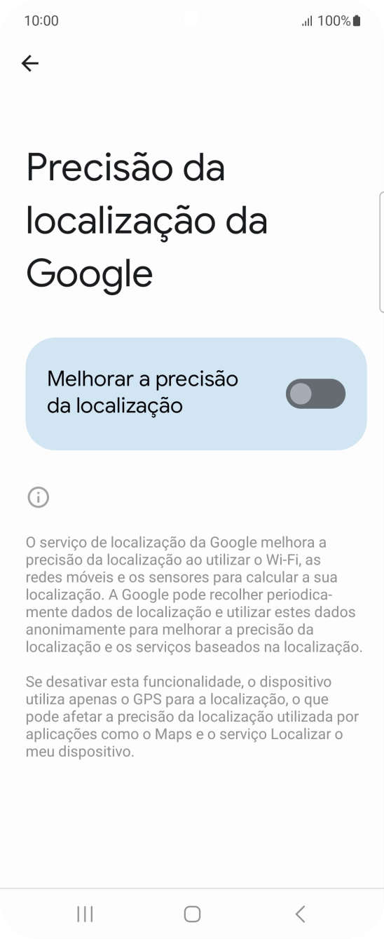 Se premir o indicador junto a 