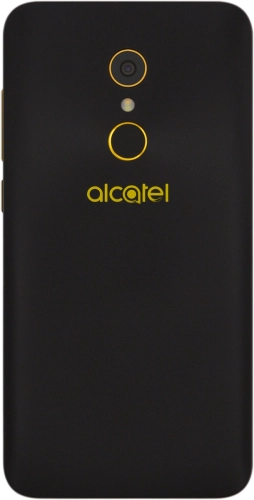Imagen 2: Vista posterior del Alcatel A7 - Black