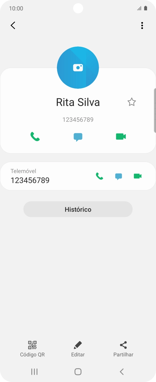 Prima a tecla de início para terminar e voltar ao ecrã inicial.