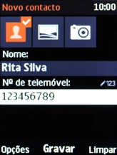 Prima a tecla de navegação.