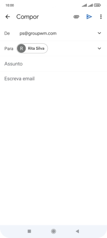 Prima Assunto e introduza o assunto pretendido.