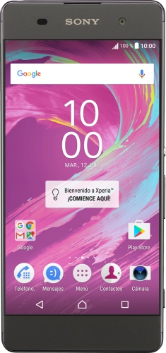 Imagen 1: Vista frontal del Sony Xperia XA - Black