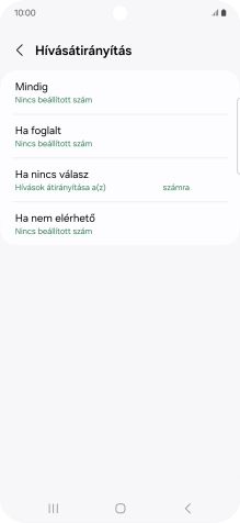A befejezéshez, és ahhoz, hogy visszatérhess a főképernyőhöz, nyomd meg a főgombot.