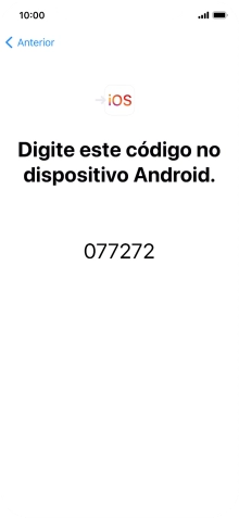 Siga as indicações no ecrã e na app 
