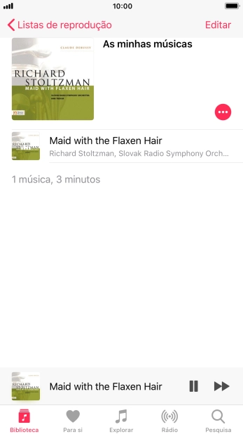 Prima o título da música.