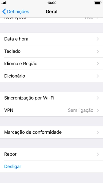 Prima Data e hora.