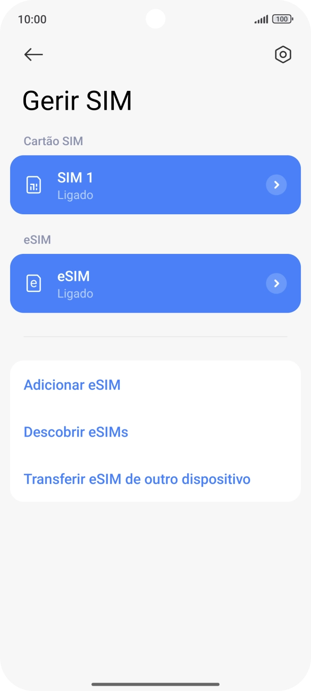 Para voltar ao ecrã inicial, deslize o dedo de baixo para cima a partir da base do ecrã.