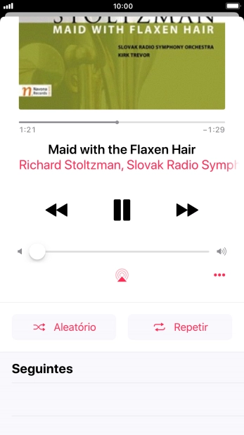 Prima Aleatório para ativar ou desativar a função.