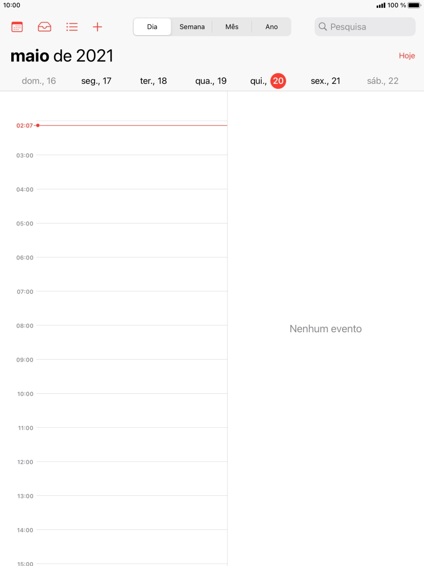 Prima a tecla de início para terminar e voltar ao ecrã inicial.