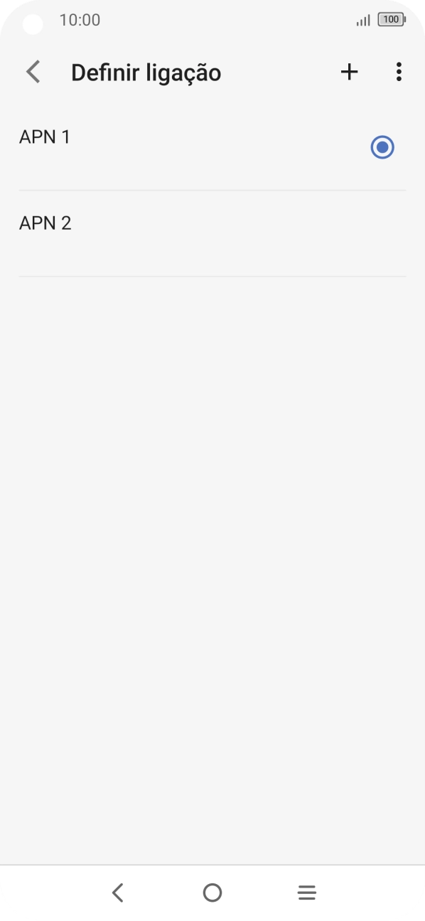 Prima a tecla de início para terminar e voltar ao ecrã inicial.