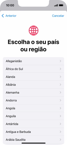 Prima o país pretendido.