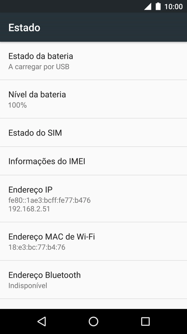 Prima Informações do IMEI.