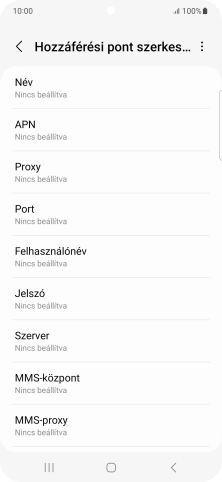 Válaszd a Név lehetőséget.