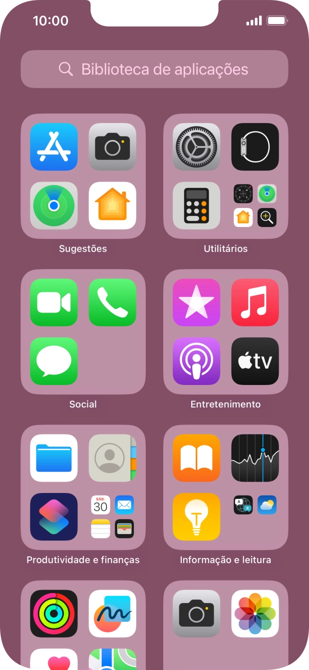 Prima a app pretendida.