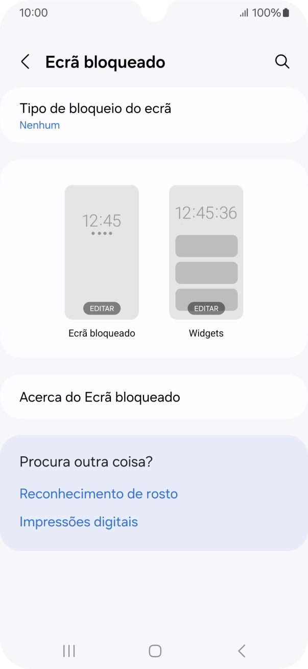 Prima a tecla de início para terminar e voltar ao ecrã inicial.