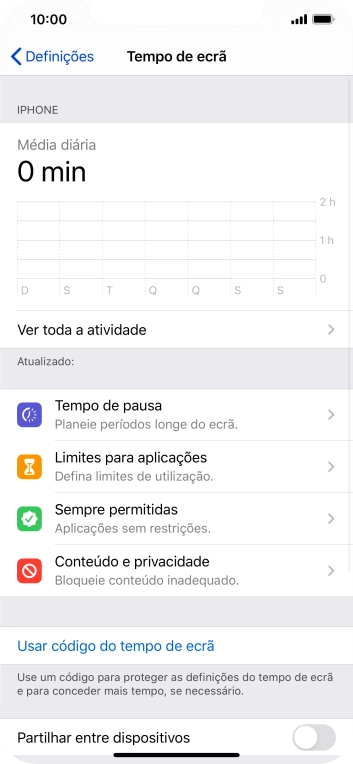 Prima Ver toda a atividade.