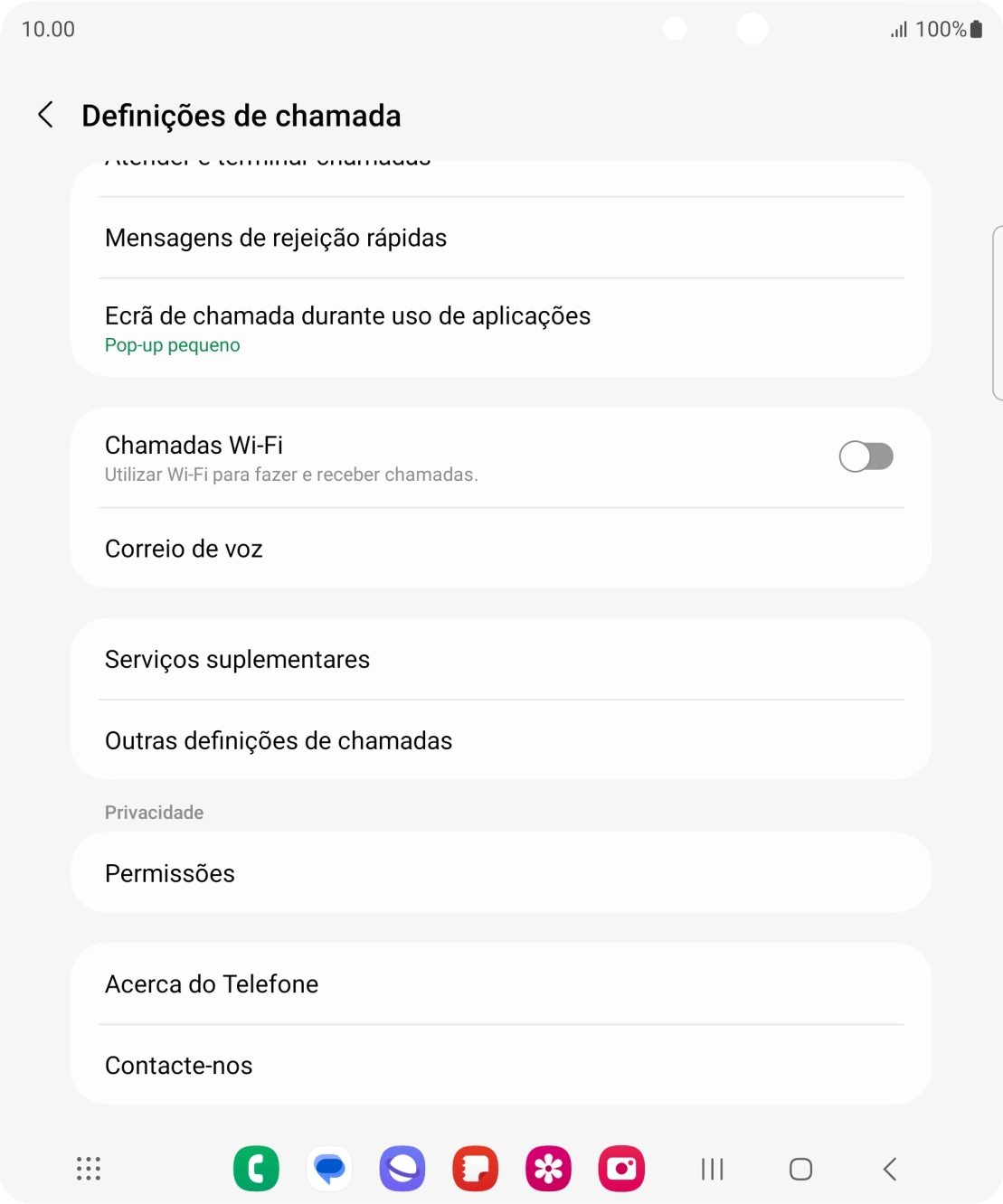 Prima Serviços suplementares.