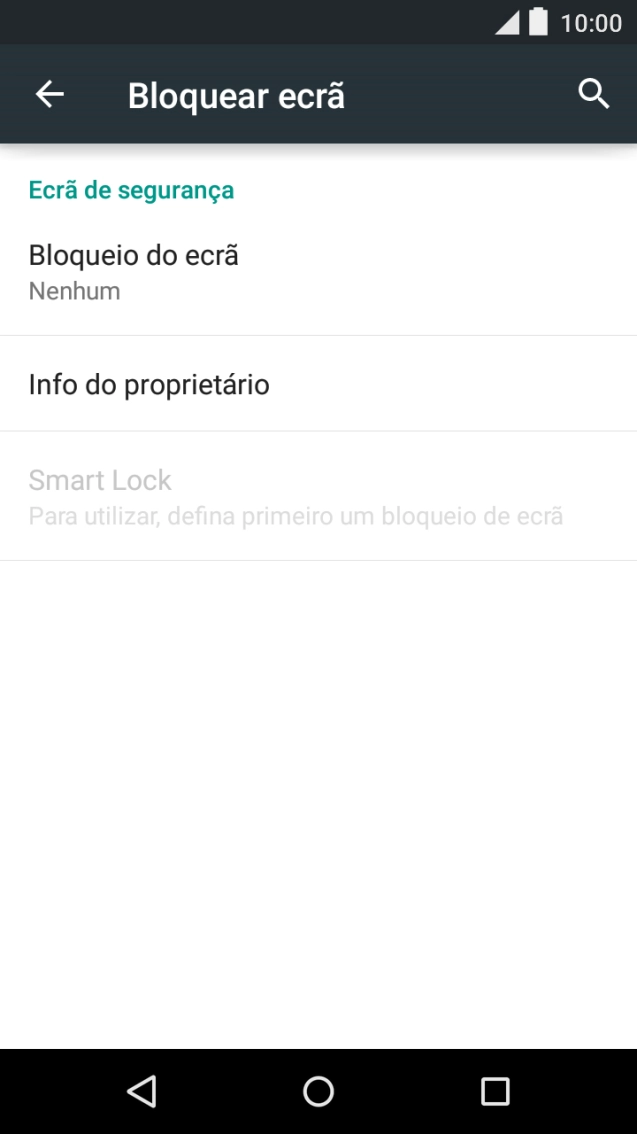 Prima a tecla de início para terminar e voltar ao ecrã inicial.