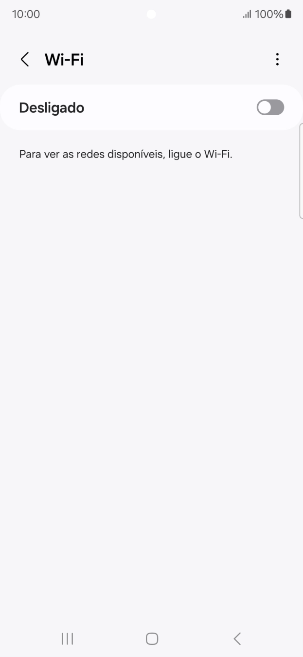 Prima o indicador para ativar a função.