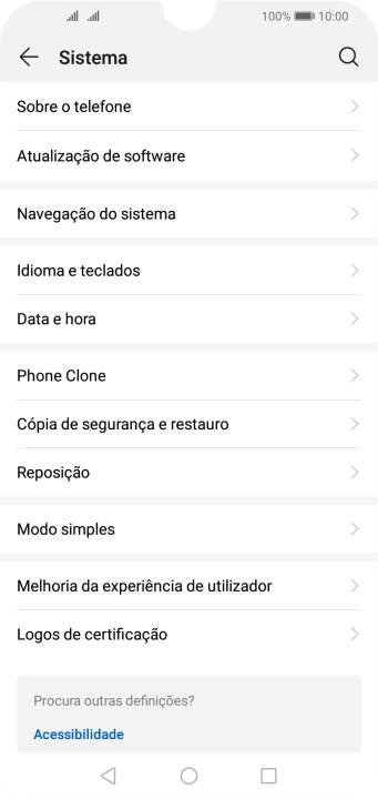 Prima Data e hora.