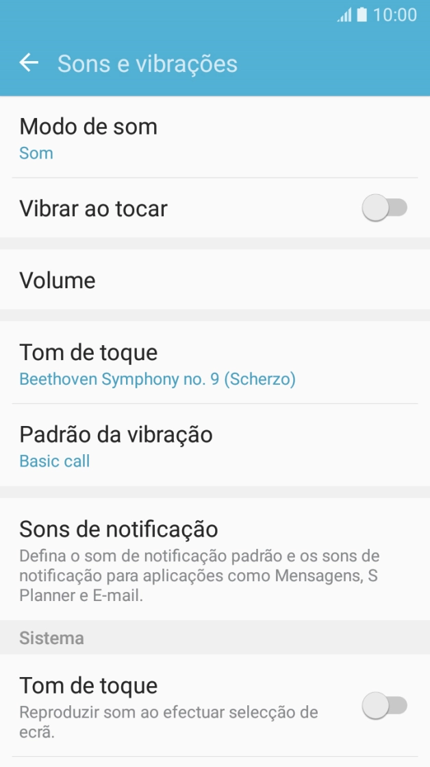 Prima a tecla de início para terminar e voltar ao ecrã inicial.