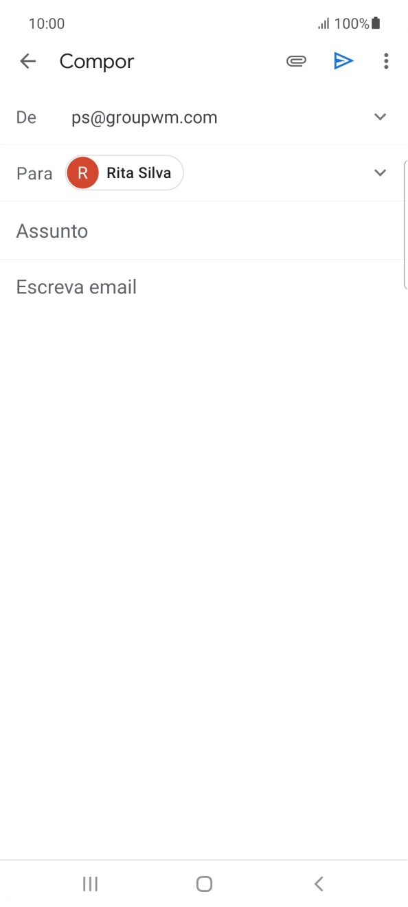 Prima Assunto e introduza o assunto pretendido.
