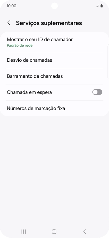 Prima Mostrar o seu ID de chamador.