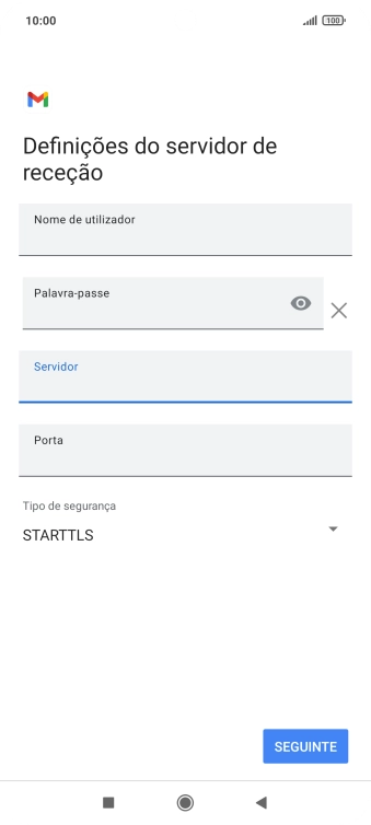 Prima o campo sob 