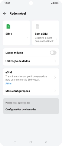Prima eSIM.