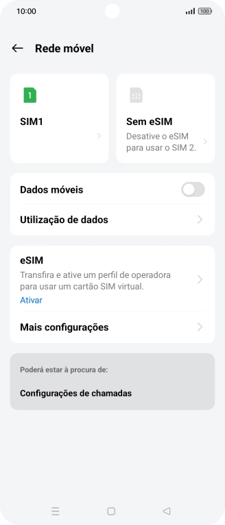 Prima eSIM.