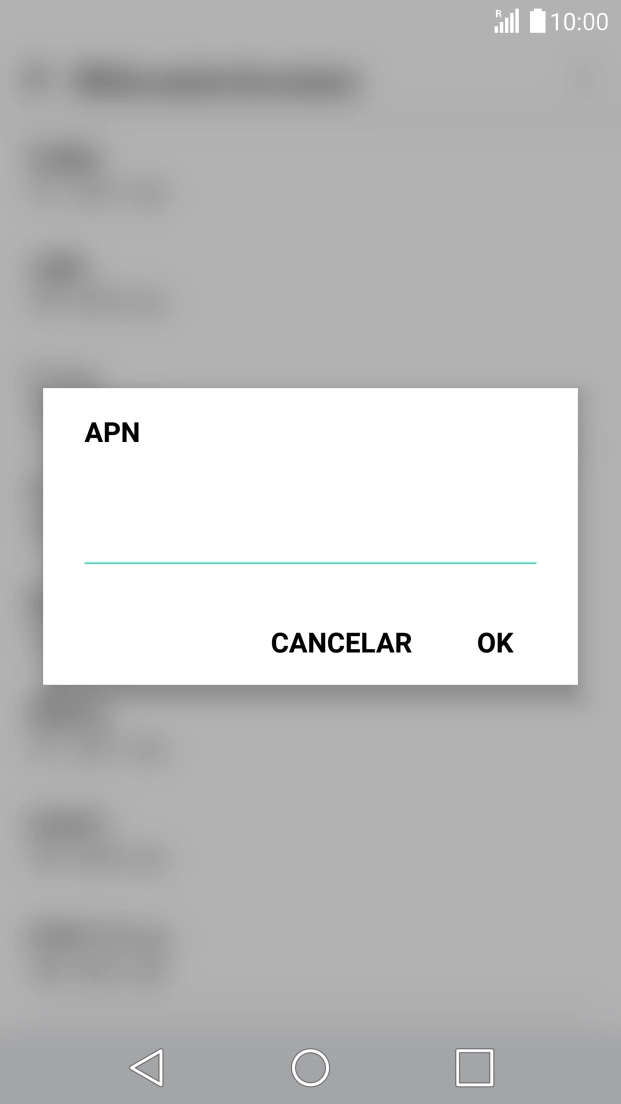 Introduza net2.vodafone.pt e prima OK.