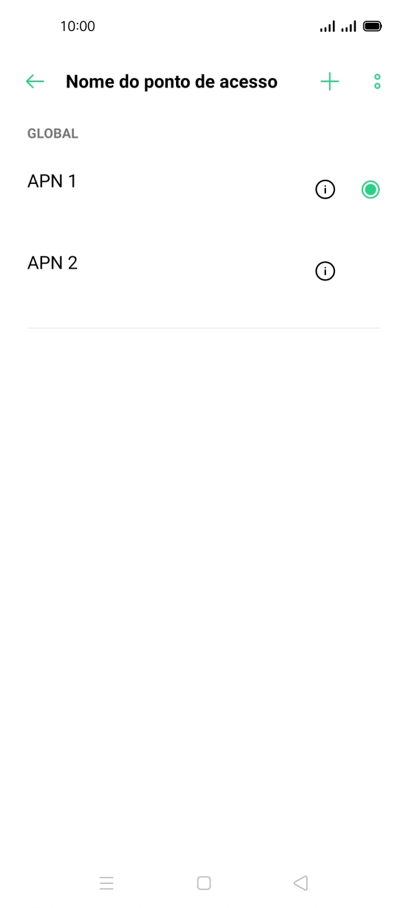 Prima a tecla de início para terminar e voltar ao ecrã inicial.