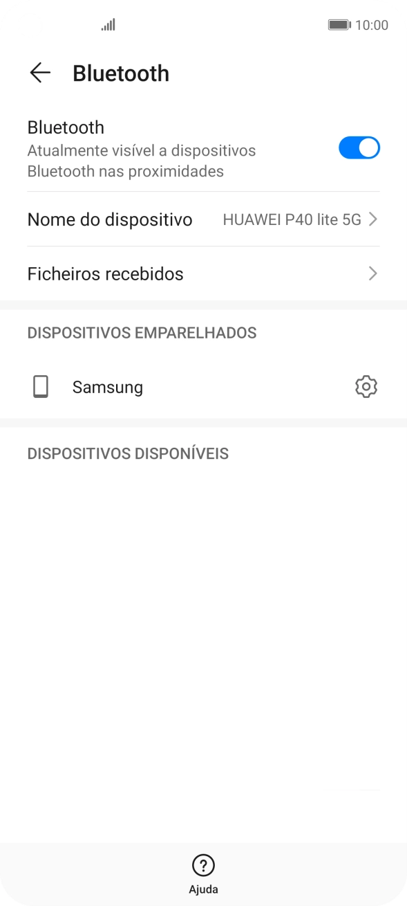 Para voltar ao ecrã inicial, deslize o dedo de baixo para cima a partir da base do ecrã.