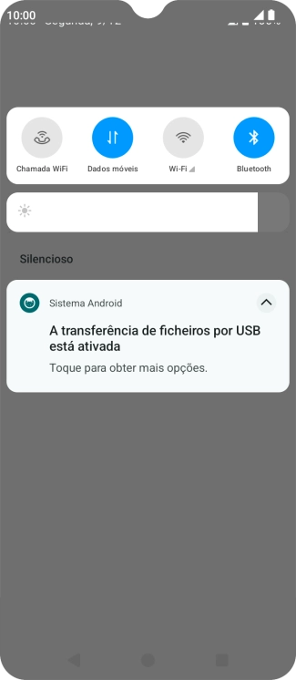 Prima Toque para obter mais opções..