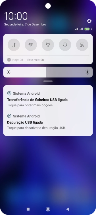 Prima Toque para obter mais opções..