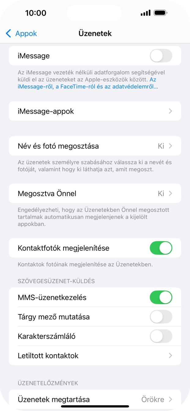 Húzd az ujjad felfelé a kijelző aljáról, hogy visszatérj a kezdőképernyőhöz.