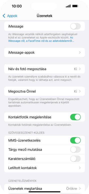 Húzd az ujjad felfelé a kijelző aljáról, hogy visszatérj a kezdőképernyőhöz.