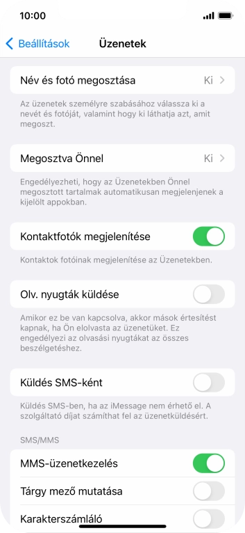 Húzd az ujjad felfelé a kijelző aljáról, hogy visszatérj a kezdőképernyőhöz.