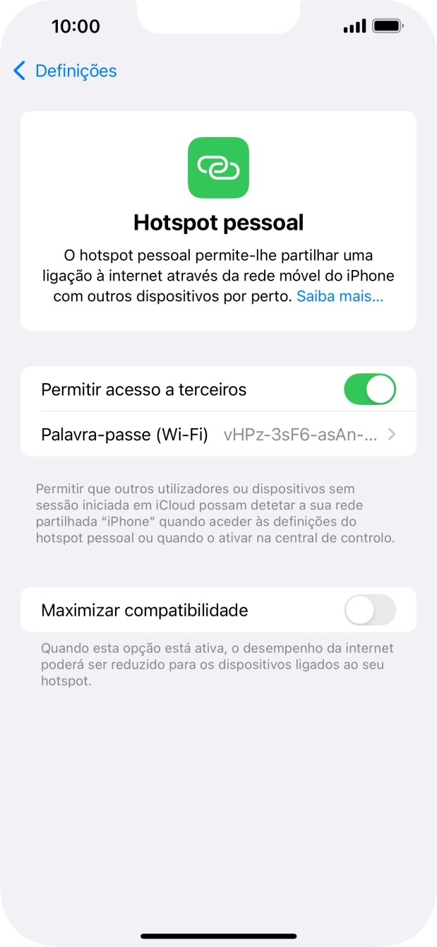 Para voltar ao ecrã inicial, deslize o dedo de baixo para cima a partir da base do ecrã.